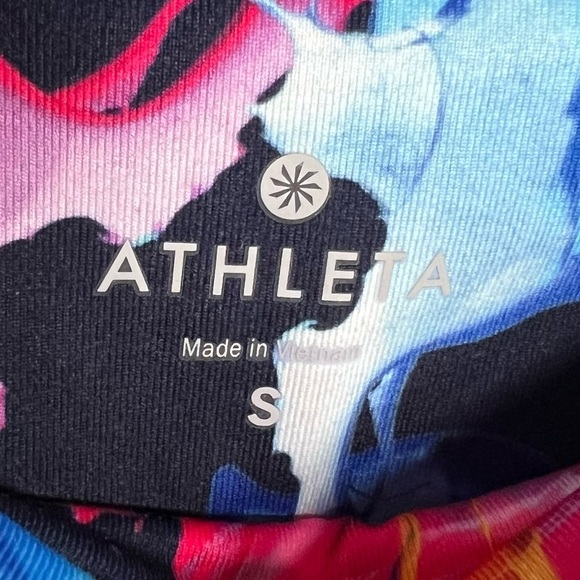NWT Athleta Leggings Superimpose Chaturanga Capri Pant Floral Legging Crop - Picture 6 of 6